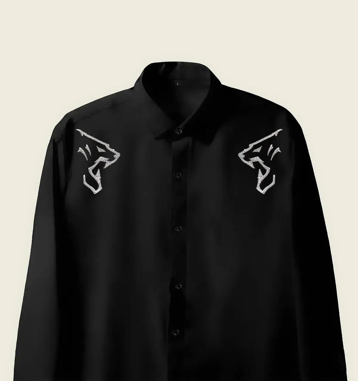 Black Wolf Crystal Premium Shirt