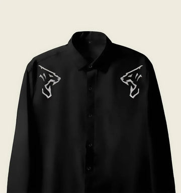 Black Wolf Crystal Premium Shirt