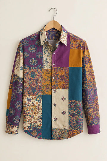 Royal Tapestry Print Shirt